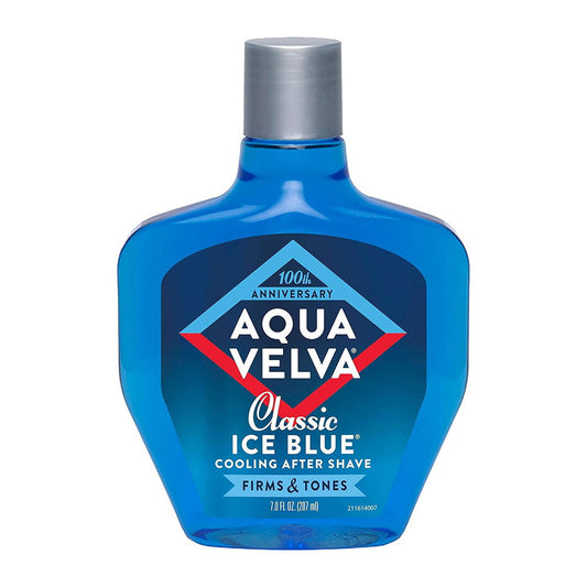 Aqua Velva Classic Ice Blue Cooling Aftershave - 7 Oz