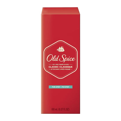 Old Spice Pure Sport After Shave 6.37 Oz