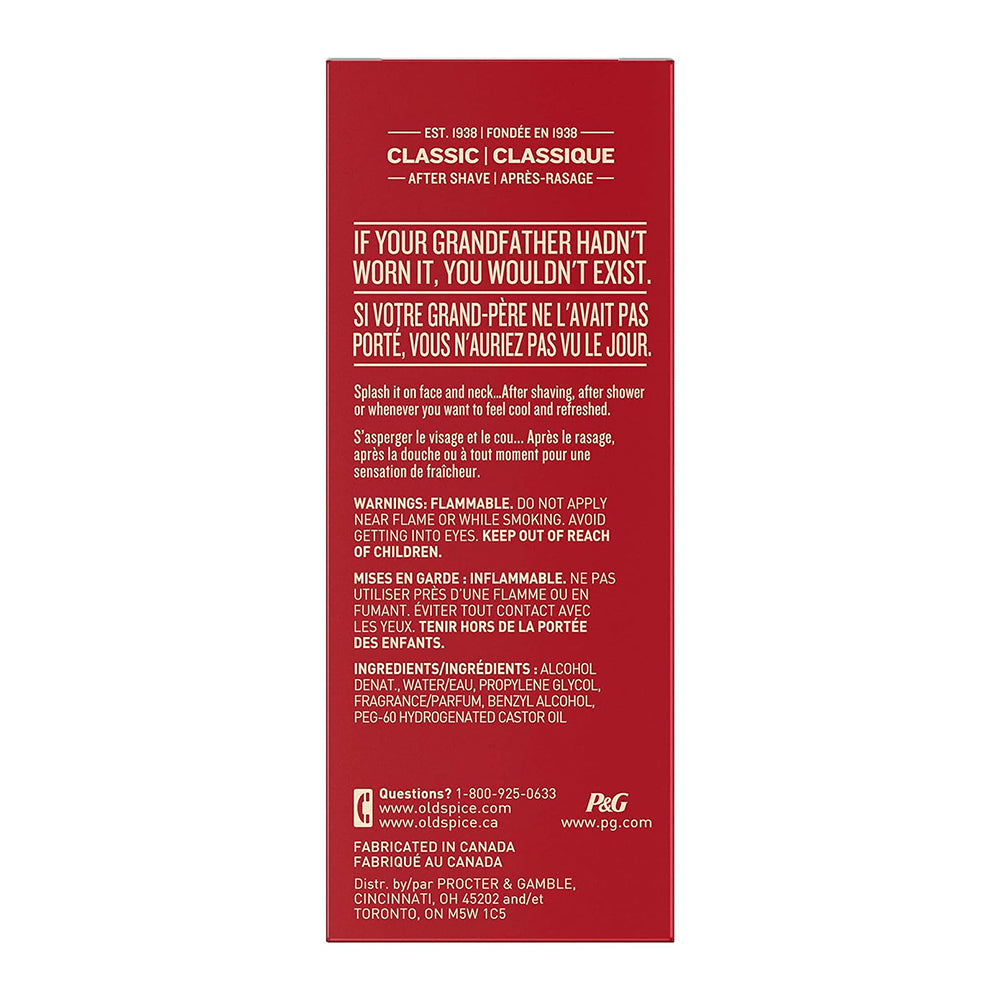 Old Spice Pure Sport After Shave 6.37 Oz
