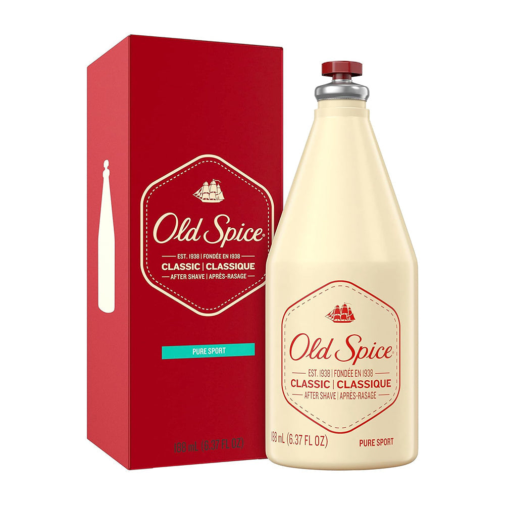 Old Spice Pure Sport After Shave 6.37 Oz