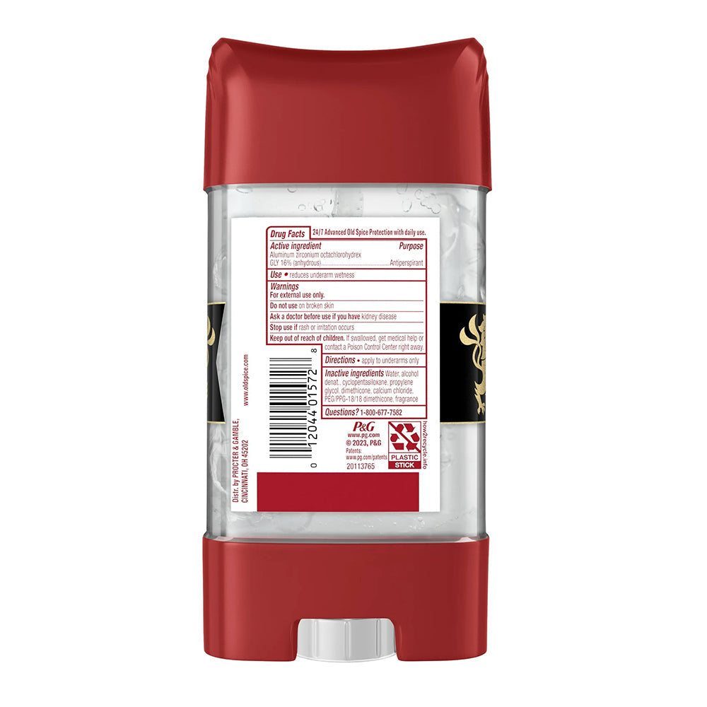 Old Spice Red Zone Clear Gel Antiperspirant & Deodorant, Swagger - 3.8 Oz