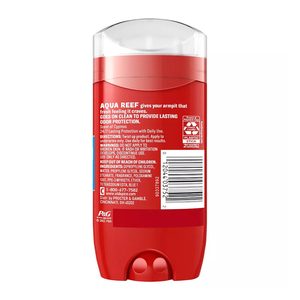 Old Spice Red Zonecllection Aqua Reef Deodorant - 3 Oz