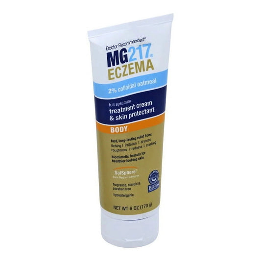 Mg217 Eczema Treatment/Protectant Cream, Body, 6Oz