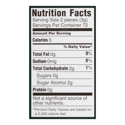 Dentyne Ice Sugar-Free Gum Spearmint 16 Pieces 9 Ea