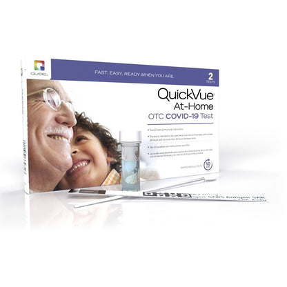 Quidel Quickvue At-Home Covid-19 Test Kit - 2 Ea