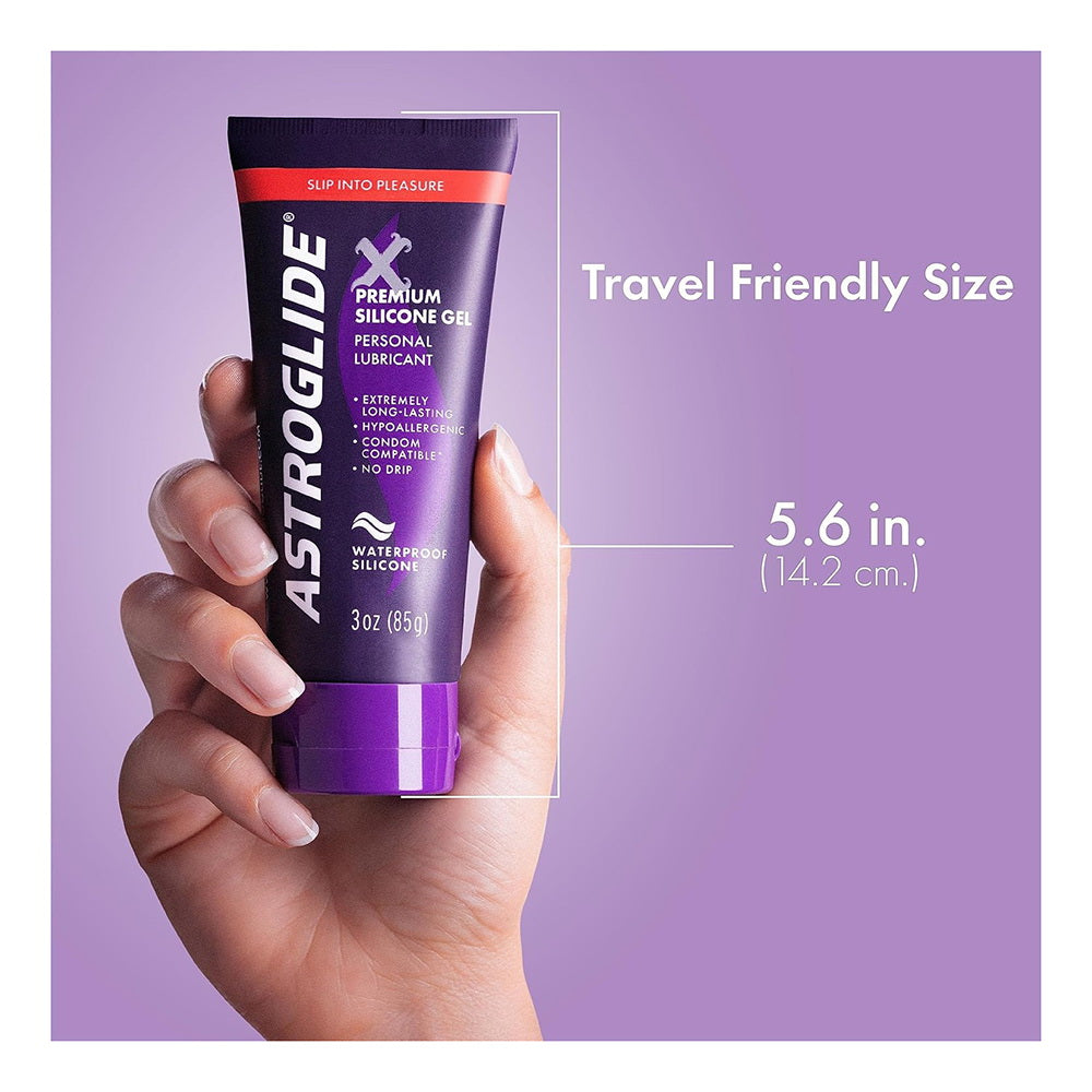 Astroglide X Premium Silicone Gel Personal Lube - 3 Oz