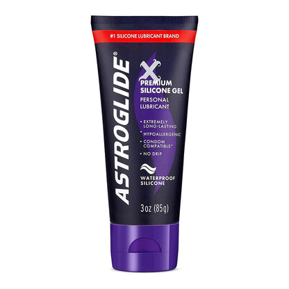 Astroglide X Premium Silicone Gel Personal Lube - 3 Oz