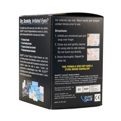 Ocusoft Lid Scrub Original 30 Each