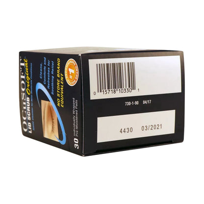 Ocusoft Lid Scrub Original 30 Each