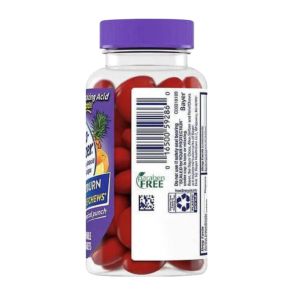 Alka-Seltzer Heartburn + Gas Reliefchews Tropical Punch - 28 Count