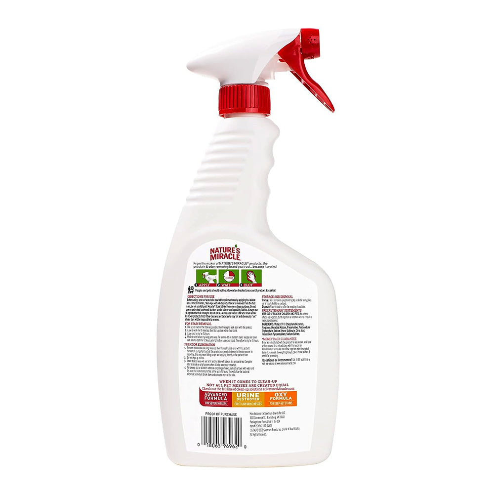 Natures Miracle Stain And Odor Remover Dog, Odor Control Formula - 24 Oz