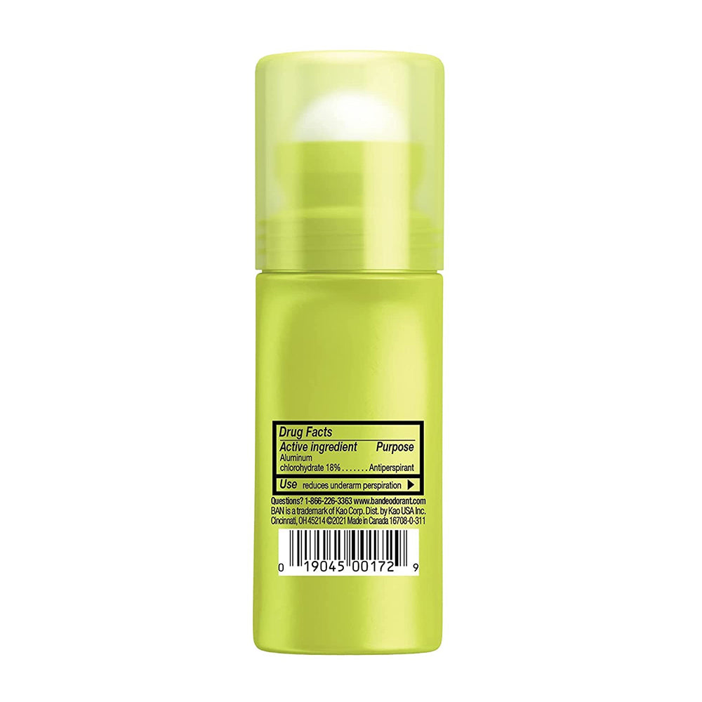 Ban Anti-Perspirant Deodorant Original Roll-On Unscented 1.50 Oz