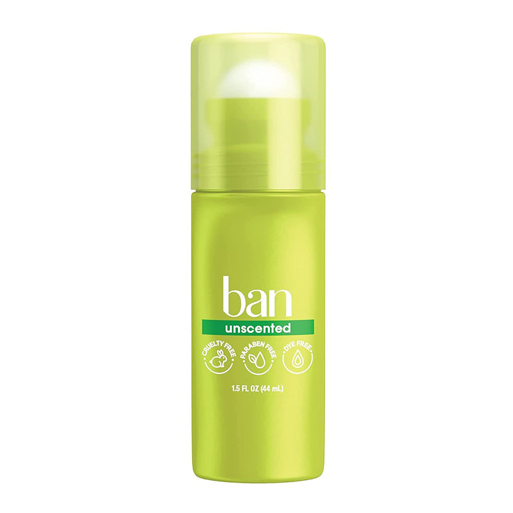 Ban Anti-Perspirant Deodorant Original Roll-On Unscented 1.50 Oz