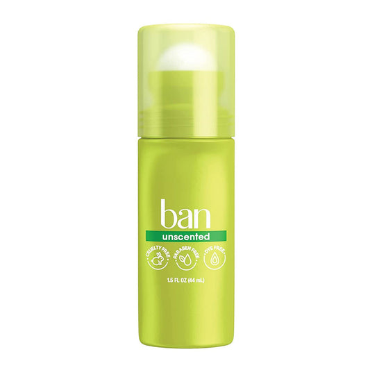 Ban Anti-Perspirant Deodorant Original Roll-On Unscented 1.50 Oz