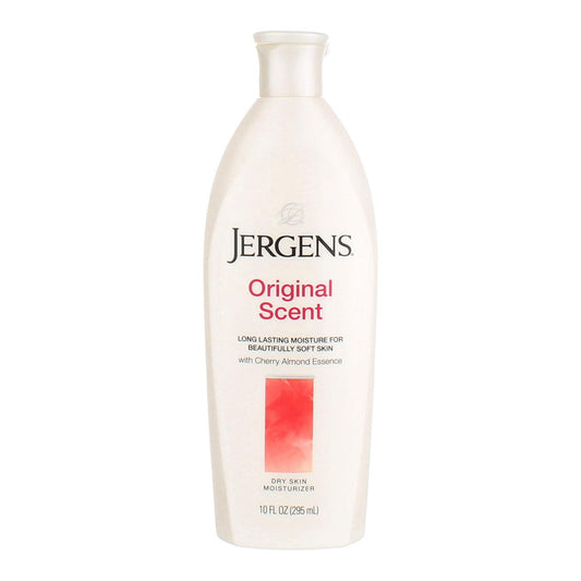 Jergens Original Scent Dry Skin Moisturizer With Cherry Almond Essence - 10 Oz