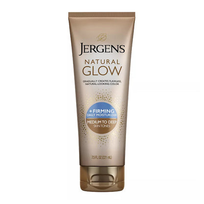Jergens Natural Glow Daily Moisturizer Firming Medium/Tan Skin Tones - 7.50 Oz