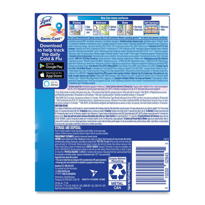 Lysol Disinfectant Spring Waterfall Spray - 12 Oz