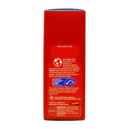 Megared Extra Strength Omega 3 Krill Oil 500Mg Supplement, 40 Ct