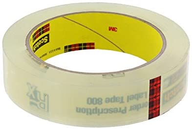 Scotch Prescription Label Tape, 2 In X 72 Yd