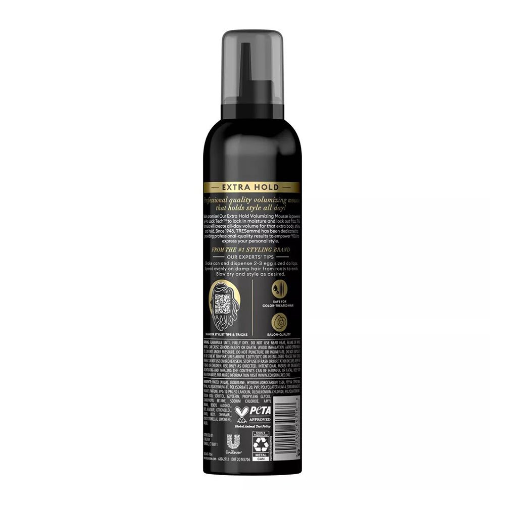 Tresemme Tres Two Hair Mousse, Extra Hold 10.5 Oz