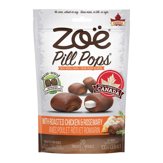 Zoe Pill Pops Roasted Chicken With Rosemary - 3.5 Oz