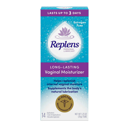 Replens Long-Lasting Vaginal Moisturizer With Reusable Applicator, 14 Ct(Pack Of 1)