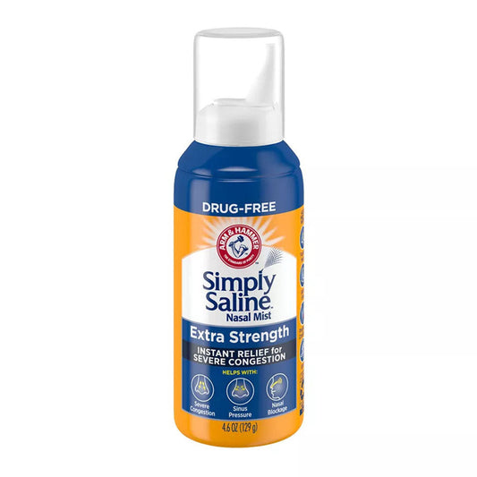 Simply Saline Adult Nasal Mist, Allergy & Sinus Relief, Extra Strength, 4.25 Fl Oz