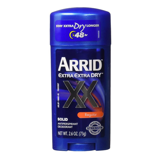 Arrid 2X Regular Solid Antiperspirant & Deodorant - 2.7 Oz
