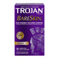 Trojan Studded Bareskin Premium Lubricated Latex Condoms 10 Ea