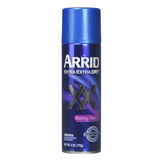 Arrid Xx Antiperspirant And Deodorant Spray Morning Cleanser - 6 Oz