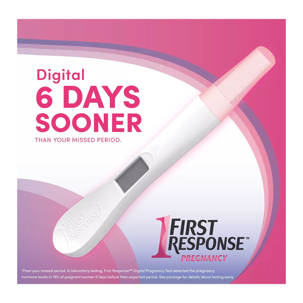 First Response Gold Digital Early Result Pregnancy Tests 2 Each