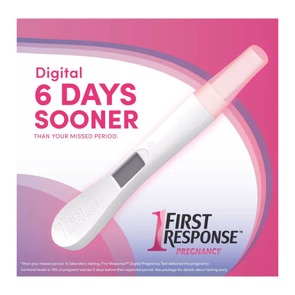 First Response Gold Digital Early Result Pregnancy Tests 2 Each