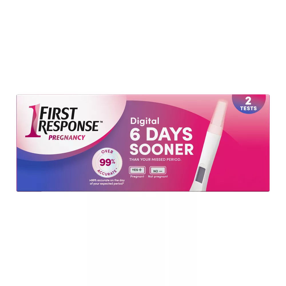First Response Gold Digital Early Result Pregnancy Tests 2 Each