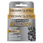 Trojan Supra Premium Non-Latex Condoms Polyurethane - 3 Ea