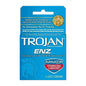Trojan Enz Condoms Spermicidal Lubricant Latex 3 Each