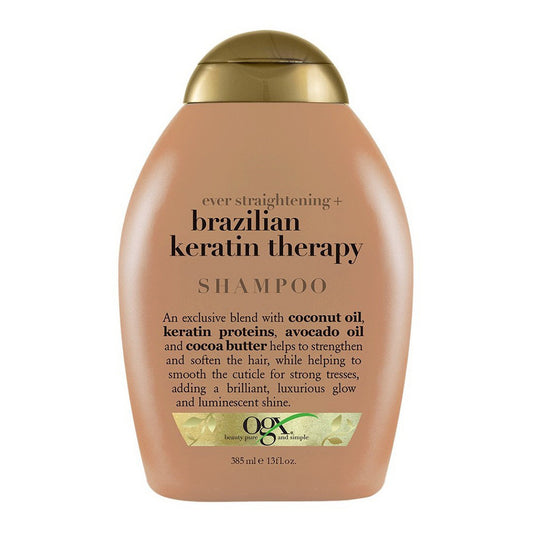 Ogx Ever Straight Shampoo Brazilian Keratin Therapy 13 Oz