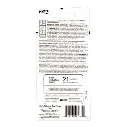Flents Kid'S Silicone Ear Plugs C265 6 Pairs