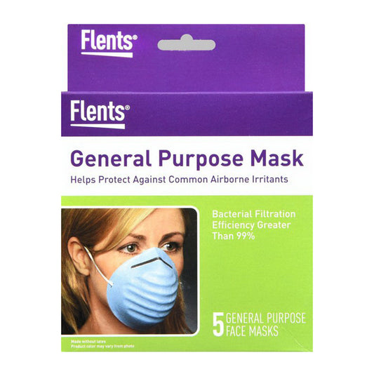 Flents Maxi-Mask Surgical Grade Latex Free Masks - 5 Count