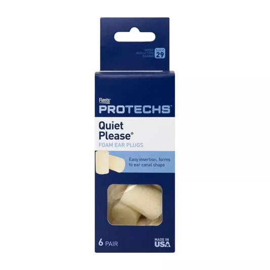 Flents Quiet! Please Foam Ear Plugs 6 Pairs