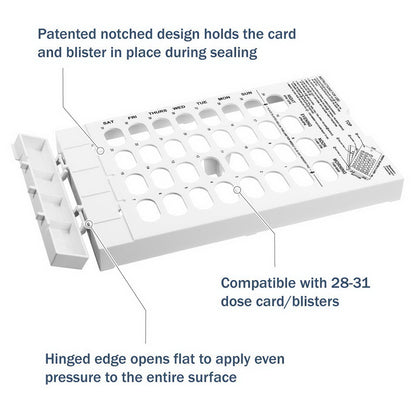 Ezy Dose Unit Dose Tray - Monthly/Weekly Compatibility - 1 Ea