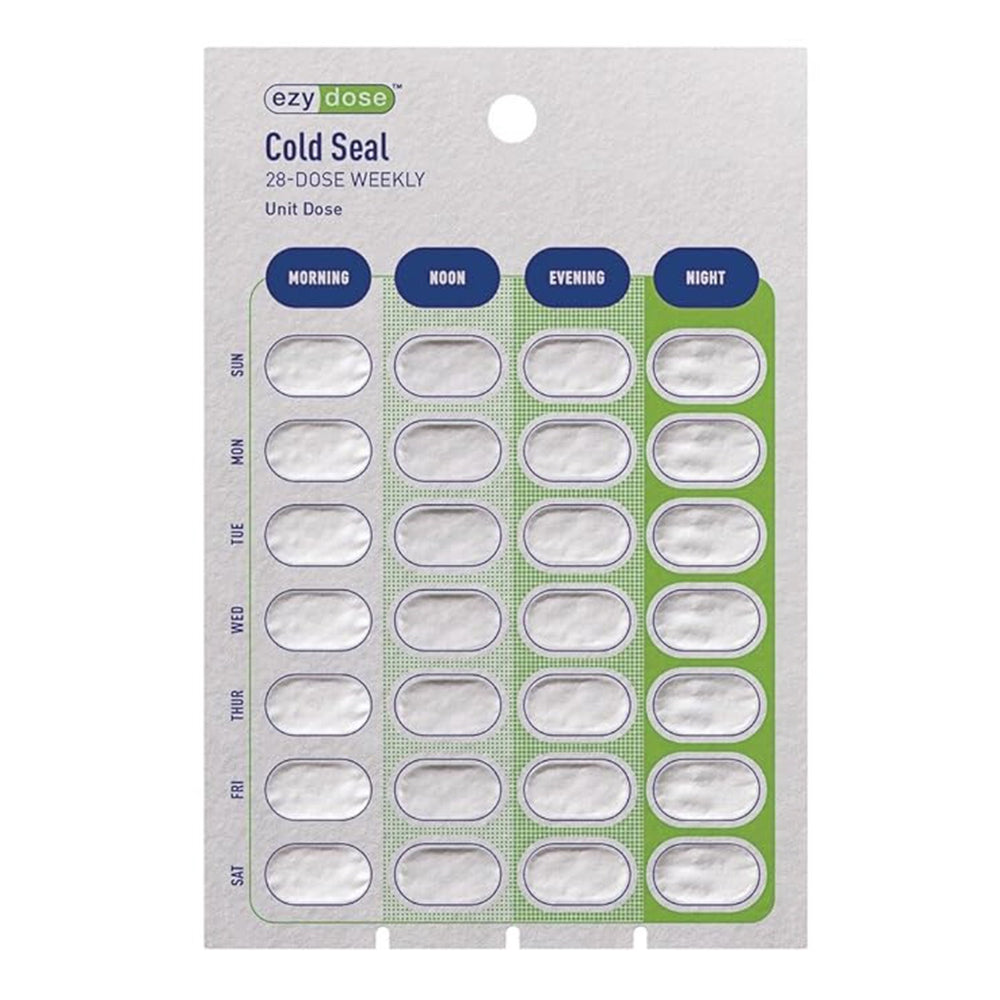 Ezy Dose Weekly Blister Cards - Case Of 500