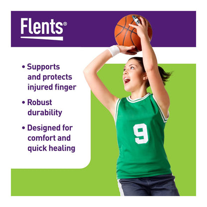 Flents Finger Splint, Two Sided Insty Splint, Large, Supports & Protects Injured Finger - 1 Ea
