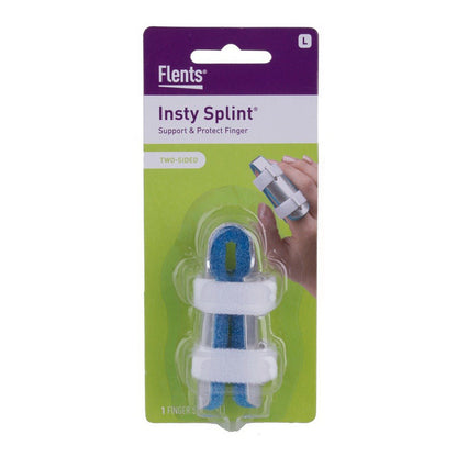 Flents Finger Splint, Two Sided Insty Splint, Large, Supports & Protects Injured Finger - 1 Ea