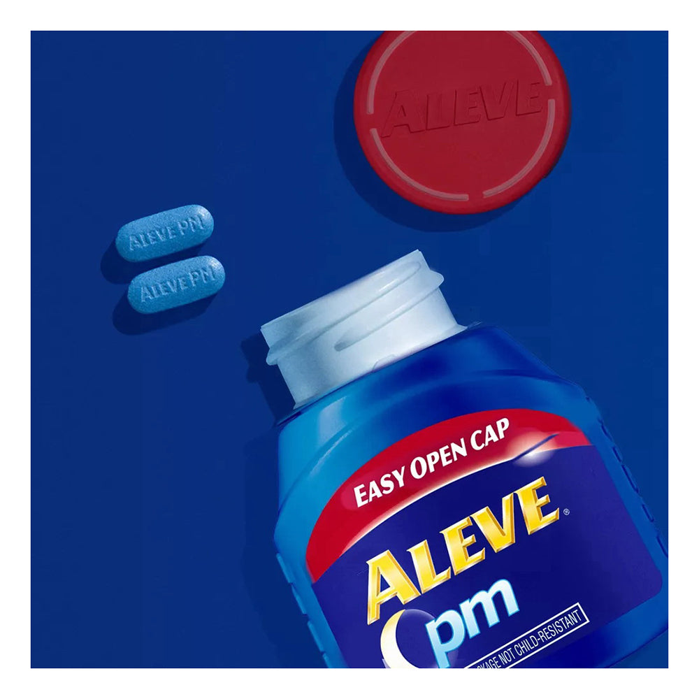 Aleve Pain Relief And Nighttime Sleep Aid Naproxen Sodium Caplets - 80 Count