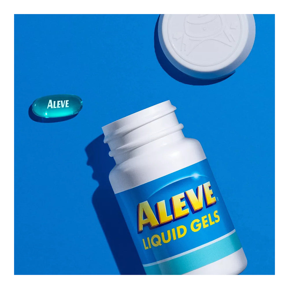 Aleve Naproxen Sodium For Pain Relief Liquid Gel - 20 Count