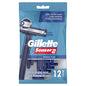 Gillette Sensor2 Fixed Head Disposable Razors, 12 Count