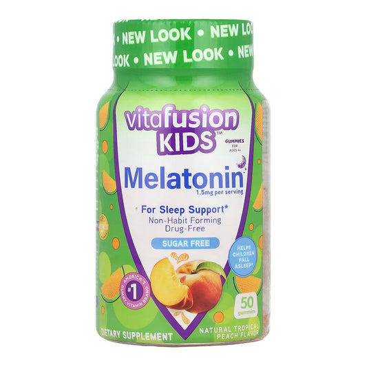 Vitafusion Kids Melatonin Gummies - 50 Ct