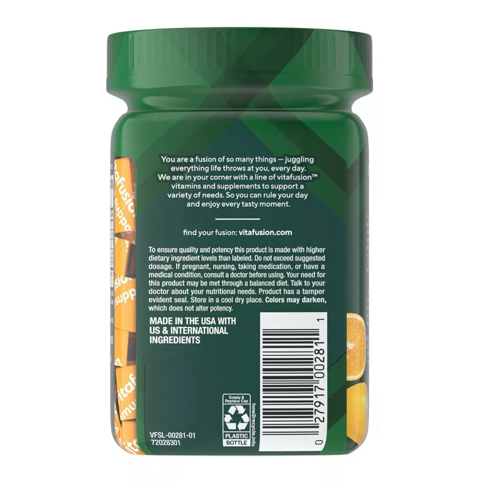 Vitafusion Soft Chews, Immune Support, Dietary Supplement, Citrus Fusion Flavor, 30 Count