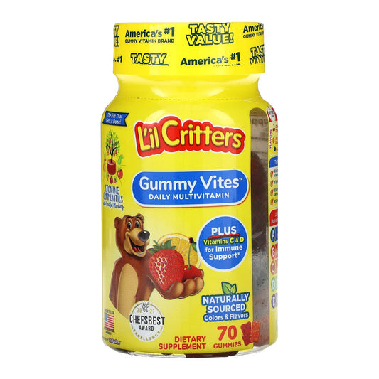 L'Il Critters Gummy Vites 70 Each