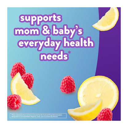 Vitafusion Prenatal Dietary Supplement, Lemon & Raspberry Lemonade Flavors 90 Ea